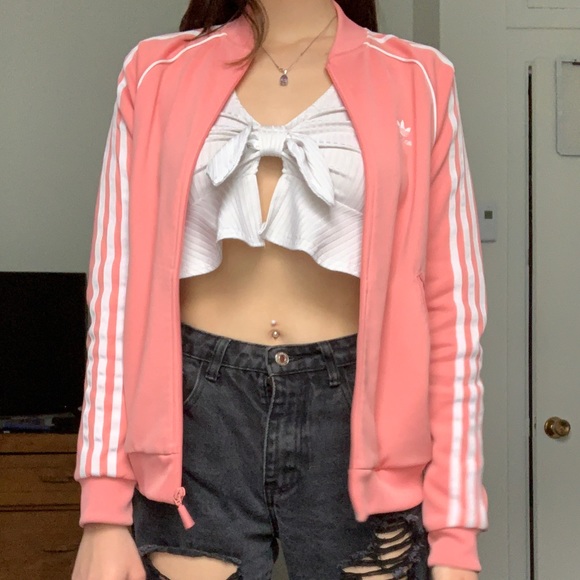 SALMON PINK ADIDAS VEST - Picture 4 of 6